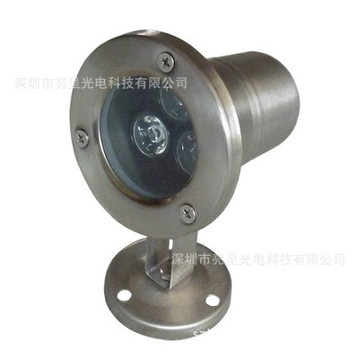 【LED水底燈 3*1W IP68,適用于水池、噴泉、廣場、公園、酒店等】價格,廠家,圖片,其他室外燈具,深圳市亮呈光電科技-